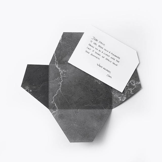 Black Marble – Signature Card